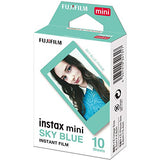 Fujifilm Instax Mini Pink Lemonade Film - 10 Exposures + Fujifilm Instax Mini Sky Blue Film - 10 Exposures