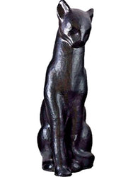 Egyptian Cat Goddess figurine:"Bastet" in Black, Bronze, Copper, or Antique (Penny) Copper