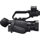 Sony HXR-NX80 Full HD NXCAM with HDR and Fast Hybrid AF (HXR-NX80) with 16GB Memory Card, Extra Battery and Charger, UV Filter, LED Light, Case and More. - Starter Bundle