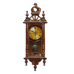 1pc 1:12 House Miniature Wall Clock House Home Miniaturas Accessor Pretend House Furniture T6u4 Toy Decor Toy