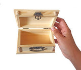 Scottish Thistle Latched Wooden Box : Free Engraved Personalization