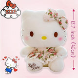Kitty Plush Toys,15.7 inch Cartoon Stuffed Animals Doll Hugging Pillow Figure,Great Gifts for Christmas Easter Birthday Party New Year for Girls(White