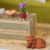 Miniature Joy DIY Miniature Dollhouse Kit with Lighting - Small Room Building Kit - Includes Tools Dust Cover Music Box - Build Miniature Dollhouse Furniture and Mini House - Craft Kits for Adults