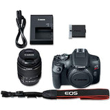 Canon EOS Rebel T7 DSLR Camera Bundle with Canon EF-S 18-55mm f/3.5-5.6 Zoom Lens + SanDisk 64GB Memory Cards + Accessory Kit