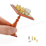 Odoria 1:12 Miniature Games Chess Set Magnetic Table Dollhouse Decoration Accessories