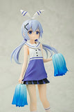Chara-ani is The Order a Rabbit?: Chino (Cheerleader Version) 1: 7 Scale PVC Figure