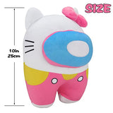 10 Inch Game US Plush, Kitty Plush Hot Game Character Plushie Plush Doll Soft Plushie Big for Game Fans and Kids