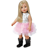 Adora Amazing Girls 18 Inch Doll, "Harper" (Amazon Exclusive) Compatible With Most 18 Inch Doll Accessories And Clothing