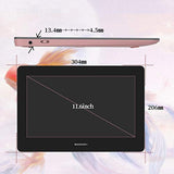 GAOMON PD1220 （Terra Red） 11.6’’ Pen Display 86% NTSC Full Laminated Graphics Drawing Tablet with Tilt Support 8192 Levels Passive Stylus, Compatible with Windows & Mac &Android