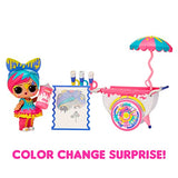 L.O.L. Surprise! O.M.G. House of Surprises Art Cart Playset with Splatters Collectible Doll and 8 Surprises – Great Gift for Kids Ages 4+