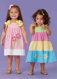 KWIK-SEW PATTERNS Kwik Toddler Dress Sewing Patterns by Ellie Mae Designs, All Sizes
