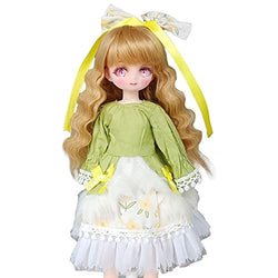 bositigo Original Anime Design BJD Doll 1/6 SD Dolls 11.8 Inch 18 Ball Jointed Doll DIY Toys with Clothes Outfit Shoes Wig Hair Makeup,Best Gift for Girls Kids Children - Fay