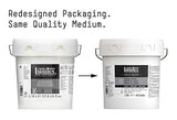 Liquitex Professional Pouring Effects Medium, 127.81-oz (Gallon) (5436) & 5036 Toxic Non-Removable Acrylic Medium and Varnish, 1 gal Widemouth Jar, Gloss, 128 oz, 128 Fl Oz
