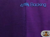 ULTRA Minky Cuddle Solid PURPLE Fabric 58" Wide By the Yard