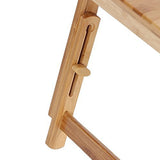 SONGMICS Bamboo Laptop Desk Serving Bed Tray Tilting Top ULLD001