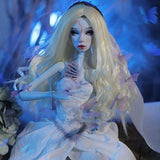 KDJSFSD Corpse Bride BJD Doll 1/4 36.5cm 14.3" Ball Jointed SD Dolls Action Full Set Figure with Clothes Wig Makeup Surprise Gift