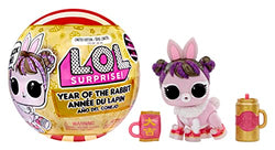 LOL Surprise Year of The Rabbit Doll Good Luck Bunny- with Collectible Doll, 7 Surprises, Limited Edition Doll, Accessories, Pet, Lunar New Year Theme- Great Gift for Girls Age 4+