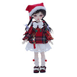 ZDD BJD Doll 1/6 SD Dolls 10.55 Inch Ball Jointed DIY Toys with Full Set Clothes Shoes Wig Makeup, Best Gift for Girls, Can Be Used Collections, Gifts, Children's Toy