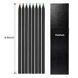Petallush Rainbow Pencils，7 Color in 1 Pencils, Colored Pencils Set for Drawing, Painting and Sketching, Colored Pencils for Adult Coloring, Easy to Color Books for Students, Teachers (24Pcs)