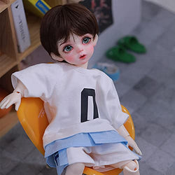 ZDD 1/6 BJD Doll 28.3cm Shuga Fairy Yuyi Anime Figure Elf Ears Resin Toys for Kids Surprise Gift for Girls Birthday Full Set Toy Doll Accesorios