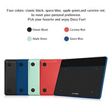 XP-PEN Deco Fun XS Graphic Drawing Tablet 6x4 Inches Digital Sketch Pad OSU Tablet for Digital Drawing, OSU, Online Teaching-for Mac Windows Chrome Linux Android OS(Blue)