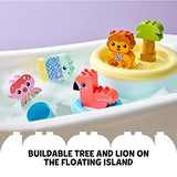 LEGO DUPLO My First Bath Time Fun: Floating Animal Island 10966 Building Toy for Preschool Kids Aged 18 Months+ (20 Pieces)