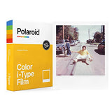 Polaroid Now+ Instant Film Camera - Black | i-Type Color Film | Album | Plastic Frames
