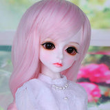 HGFDSA 1/4 BJD Doll SD Doll 40CM 15.7 Inch Full Set of Spherical Joint Doll with Clothes Shoes Wig Free Makeup Christmas Day Gift for Girls