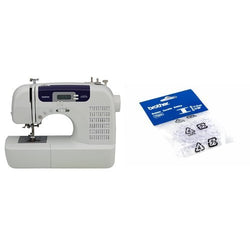 Brother CS6000i Feature-Rich Sewing Machine and Brother SA156 Top Load Bobbins, 2 packs of 10 (20 total)