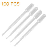 BestTong 100 Pack 3ML Disposable Graduated Plastic Transfer Pipettes Eye Dropper- Essential Oils Pipettes Dropper Makeup Tool