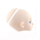 Bjd Doll Accessories Doll Head Opening Cover 3 Points DIY Makeup for 60cm Baby Girl Doll Head 3D Eye Baby Doll Gifts for Girls Zongyan