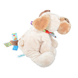 Mary Meyer Taggies Buddy Dog, Brown / Beige Soft Toy, 12"