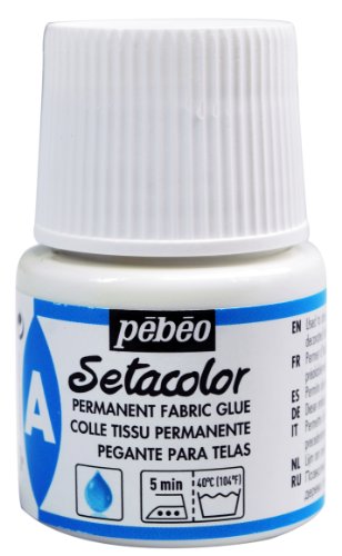 Pebeo Setacolor Auxiliary Permanent Glue, 45ml