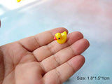 Pack of 36 Tiny Duck Charms Little Duck Resin Beads for Slime Decorations, Dollhouse Miniatures, Crafts Ornaments