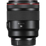 Canon RF 50mm f/1.2L USM Lens, Black (2959C002)