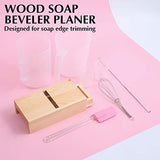 Soap Making Kit for Adults, 1.2 kg Flexible Rectangular Soap DIY Making Mold for Beginners Kit Include Essential Oils, Mica Powder and More