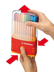 2 X Stabilo Point 88 Pen Sets color parade adjustable set set of 20