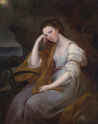 Artisoo Portrait of Louisa Leveson Gower as Spes (Goddess of Hope) - Oil painting reproduction 30'' x 24'' - Angelica Kauffman