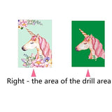 Diamond Painting for Kids Full Drill Paint with Diamonds Rhinestone Picture Arts (Unicorn 2)