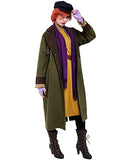 Cosplay.fm Women‘s Princess Anya Cosplay Costume Outfit Suit Trench Coat Dress with Hat and Scarf (S, Multicoloured)