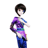 EVA BJD 24" 1/3 Customized Male BJD Doll 60cm 20 Ball Mechanical Jointed Doll with Full Set of Accessories + Makeup (Roman)