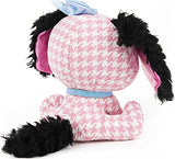 GUND P.Lushes Designer Fashion Pets Cala Bassethound Dog Premium Stuffed Animal Soft Plush, Pink and Black, 6”