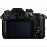 Panasonic LUMIX GH5 4K Mirrorless Digital Camera w/Leica 12-60mm Lens, Black, Bundle V-Log L Function Firmware Upgrade Kit, Rode VideoMic, LCD Protector, Cleaning Kit + Cloth