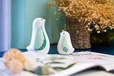 Familion Ceramic Bird Statues Home Decor Modern Style Decorative Ornaments, Cute Animal Figurines Set for Living Room, Bedroom, Office Desktop, Cabinets, Children's Room