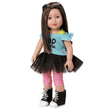 Adora Amazing Girls 18 Inch Doll, "Emma" (Amazon Exclusive) Compatible With Most 18 Inch Doll Accessories And Clothing