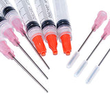 3ml Syringes 20Ga 1.5 Inch Blunt Tip Needle Storage Caps - Glue Applicator, DIY.Industrial Grade Syringe (Pack of 10)