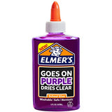 Disappearing Purple Liquid School Glue, 5-Ounces, 1 Count- 2 Pack