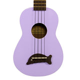 Kala MK-SD/PL Makala Dolphin Bridge Soprano Ukulele - Purple