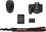 EOS 90D DSLR Camera Bundle with 18-135mm USM Lens | Built-in Wi-Fi|32.5 MP CMOS Sensor | |DIGIC 8 Image Processor and Full HD Videos + 64GB Memory(17pcs)