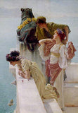 kunst für alle Canvas Print: Sir Lawrence Alma-Tadema A Coign of Vantage 1895" Fine Art Print, Canvas on Stretcher, Ready to Hang Wall Picture, 15.7x23.6 inch / 40x60 cm